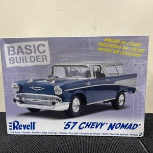 M210-C9-138 未開封 1/24 REVELL レベル ’57 CHEVY NOMAD シェビー ノマド BASIC BUILDER ベーシックビルダー プラモデル ミニカー ③