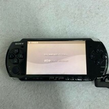 K375-C3-721 SONY ソニー PSP 本体 PSP-3000 ブラック/箱/プロ野球スピリッツ2010 ソフト1本付 プレイステーション ポータブル 通電OK ②_画像2