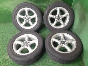 VOLVO純正 16x6.5J PCD108 ダンロップ LE MANS LM702 225/55R16 4本セット 中古 売切!!