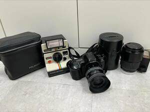 #5150A フィルムカメラ ポラロイドカメラ レンズ ストロボ おまとめ6点セット 動作未確認 東芝 OLYMPUS オリンパス MINOLTA ミノルタ 