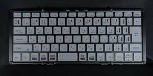 美品「MOBO Keyboard 2」日本語配列 折りたたみ式Bluetoothキーボード(AM-K2TF83J/BKG)ブラック・グレー(中古)