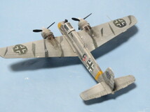 【リペイント完成品】1/144 『 Hs129-B2 』冬季迷彩_画像2