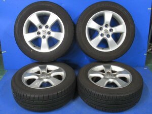 トヨタ エスティマ 30 純正 16インチ 6.5J +50 PCD114.3 5穴 215/60R16 95H タイヤ ホイール 4本 (g091020)