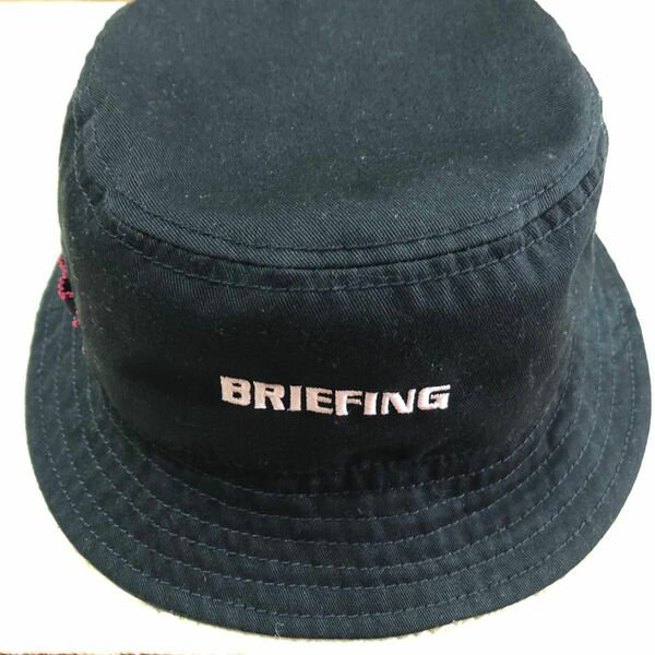 ブリーフィング　ハット　ブラック　ゴルフ　briefing