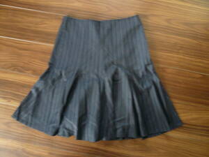 ! Ralph Lauren regular store buy [Ralph Lauren ] stripe * skirt size ② made in Japan!