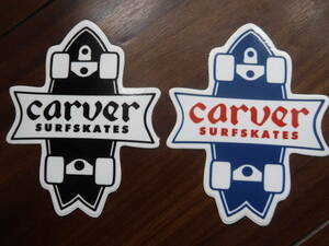 ◆新品U.S.限定カーバー・サーフスケート【CARVER】Logo Stickerステッカー限定◆