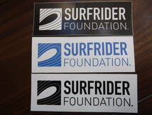 ◆新品U.S.限定サーフライダー【Surfrider　Foundation】ロゴStickerステッカー限定◆_画像1