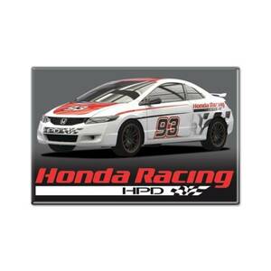 ◆新品U.S.純正ホンダレーシング【HPD】輸入　2011　CIVICマグネット北米限定◆