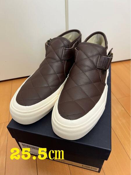 新品　UBIQ ユービック　eL スニーカー　ブーツ　ブラウン　25.5㎝