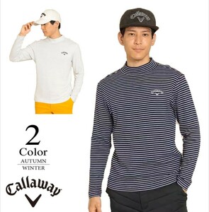 [White LL с новым тегом] Callaway Callaway Golf Golf Wear Mock Seck Rell