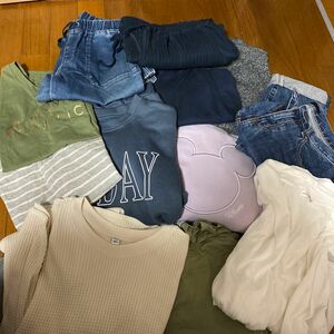 レディース 洋服セット　まとめて　トレーナー　デニム　ユニクロ　H&M スウェット　