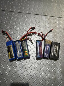 リポバッテリー2S〜3sラジコン LiPO　ジャンク品