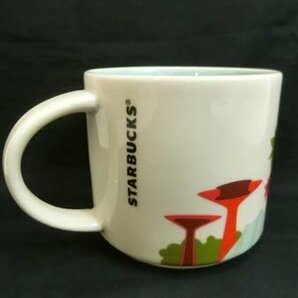 スターバックス Starbucks シンガポール Singapore マグカップ 高さ9×口径9.8cm 箱入り スタバ 中古 ■の画像3