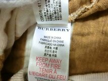 バーバリー Burberry ベビー ロンパース 60サイズ 6M 68cm ボーダー柄 ベビー服 中古 ■N70_画像5