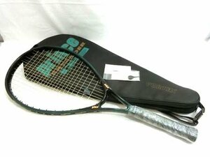 テニスラケット 硬式 プリンス PRINCE ボルテックス エクステンダー 4 3/8 ガットあり グリップ劣化 ケース付 ノーチェックジャンク品 ■