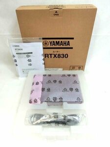 ヤマハ YAMAHA ギガビットVPNルーター RTX830 箱入り タバコ臭あり 未使用品 ■