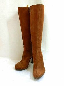Gucci Gucci Long Boots Boots Brown 36 Приблизительно 23 см. Высота каблука 12 см. Высота 47,5 см. Используется только основное тело ■