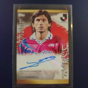 2023 Topps J-league Flagship Leoonardo レオナルド サイン 鹿島アントラーズ