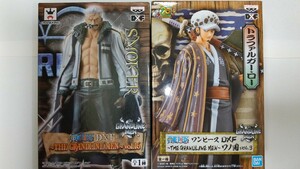 【ONE PECE フィギュア】SMOKER、トラファルガー・ロー 2種セット(DXF～THE GRANDLINE MEN～)