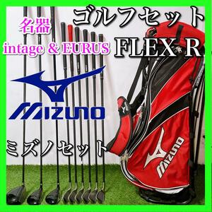 MIZUNO ミズノ ゴルフクラブセット 初心者〜中級者 名器 フレックスR