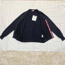 【新品タグ付き】MONCLER モンクレール　カーディガン　ニット　セーター　ネイビー　M_画像4