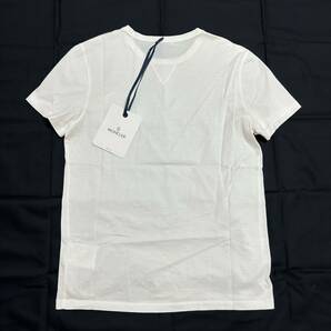 【最安値】MONCLER モンクレール ダブルワッペン 半袖Tシャツ 白 Sの画像2
