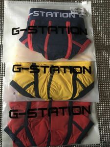 G-STATION ローライズボクサーパンツ　3枚セット