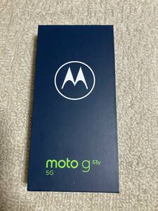 ☆売り切り　moto g53y 5G 6.5インチ メモリー4GB ストレージ128GB アークティックシルバー ワイモバイル　新品　未使用