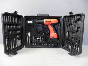 POWER TOOL/パワーツール コードレスドリル ドリルビット等 セット 手工具 動作確認済 USED S80