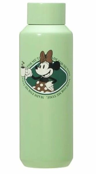 ミニーマウス スクリューリッドステンレスボトル グリーン 473ml スターバックス ステンレスボトル　限定　コラボ　ディズニー