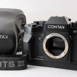 CONTAX RTS III ボディ ストラップケース付き ボディ マニュアルフォーカス フィルムカメラ レンズ @2832