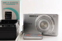 美品 ソニー SONY DSC-W830 シルバー 充電器付き コンパクトデジタルカメラ コンデジ @2860_画像1