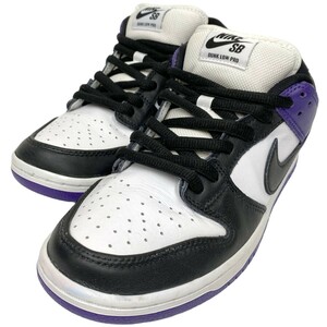 NIKE SB　 DUNK LOW Court Purpleダンクロースニーカー靴 商品番号：8069000099515