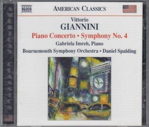 [CD/Naxos]V.ジャンニーニ(1903-1966):交響曲第4番他/D.スポールディング&ボーンマス交響楽団 2007.6