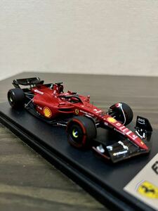 ルックスマート 1/43 スクーデリアフェラーリ F1-75 チャールズルクレール バーレーンGP 2022 優勝 LSF1041 #16 looksmart ミニチャンプス 