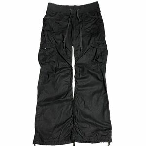 G.O.A Parachute Flared Cargo Pants ゴア goa カーゴパンツ 00s Archive lgb ifsixwasnine kmrii share spirit 14th addiction rare