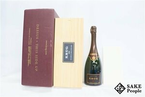 □注目! クリュッグ ヴィンテージ 2000 750ml 12％ 箱 冊子 外箱 シャンパン