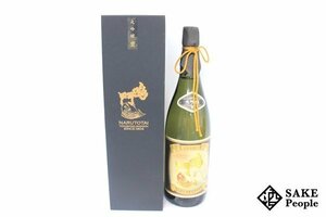 ☆注目! 鳴門鯛 純米大吟醸 褒1800ml 16度 箱付き 2023.12.4 松浦酒造場 徳島県