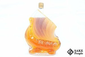 ◆注目! ラーセン ヴァイキング シップ クリアボトル 700ml 40% コニャック