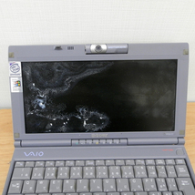 SONY VAIO PCG-C1 MMX Pentium 233MHz RAM64MB HDD3.2GB 8.9型 Win 98 ソニー リカバリー済み ジャンク扱い 札幌 西区 西野_画像5