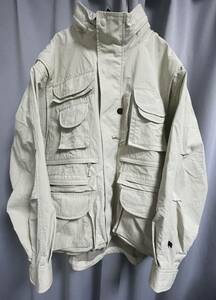 daiwa pier39 perfect fissing jacket ecru フィッシングジャケット　フィッシングベスト　ダイワピア