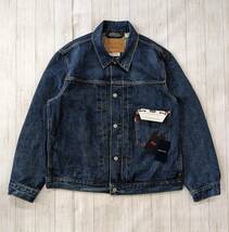 Levis for EDIFICE/30周年記念/リーバイス×エディフィス/TYPE 1 TRUCKER JACKET/1stGジャン/1936年復刻モデル/ビッグシルエット/新品_画像1