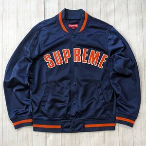 Supreme/シュプリーム/Mesh Varsity Jacket/メッシュバーシティジャケット/ヘビーウェイトメッシュ/立体アーチロゴ/ブルゾン