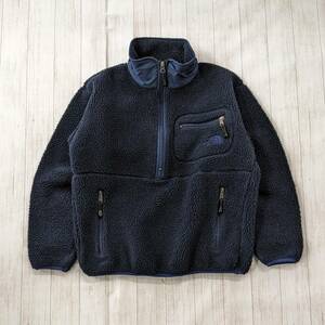 THE NORTH FACE/ノースフェイス/90s/ヴィンテージ/プルオーバーボアフリースジャケット/スクエア刺繍ポケット/SIZE L