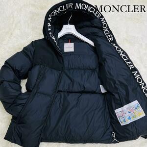 極美品/希少XL/モンクレール◎MONCLER MONTCLA モンクラー 18AW ブラック 黒 3 L〜LL ダウンジャケット ダウン フェザー 