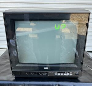 Fujitsu 富士通 カラーCRTテレビ-15 FMTV-151 現状品　ブラウン管 レトロ ブラウン管テレビ FUJITSU FMTV-151 95-2933 トランジスタ式