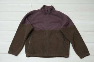 新品リーバイスA3318-0000 Mサイズ ボアフリースジャケット ボルドー/ブラウン FLEECE JACKET メンズ