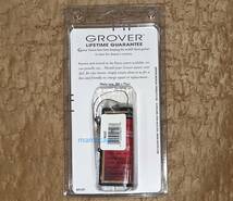 新品Grover 502C パッケージ入 3+3 Roto-Grip Locking Rotomatics Tuners Chromeグローバー 3x3 3:3 ロッキング ロック ペグ クローム 18:1_画像3