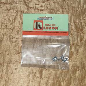 新品 Kluson 純正 KST11C Chrome String Guide For Vintage Fender Guitar クルーソン カモメ ストリング ガイド フェンダー Size クロームの画像1