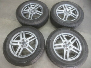 Zmeist VS-1 アルミ ホイール 15インチ 15X6J +45 5H PCD100・2021年製 195/65R15 X-ICE SNOW スタッドレスタイヤ付 4本